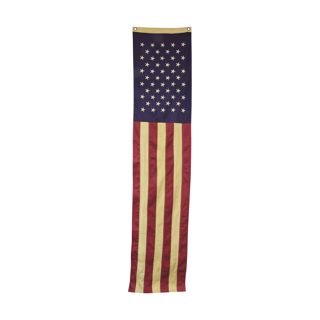 Aged Flag Slim Banner