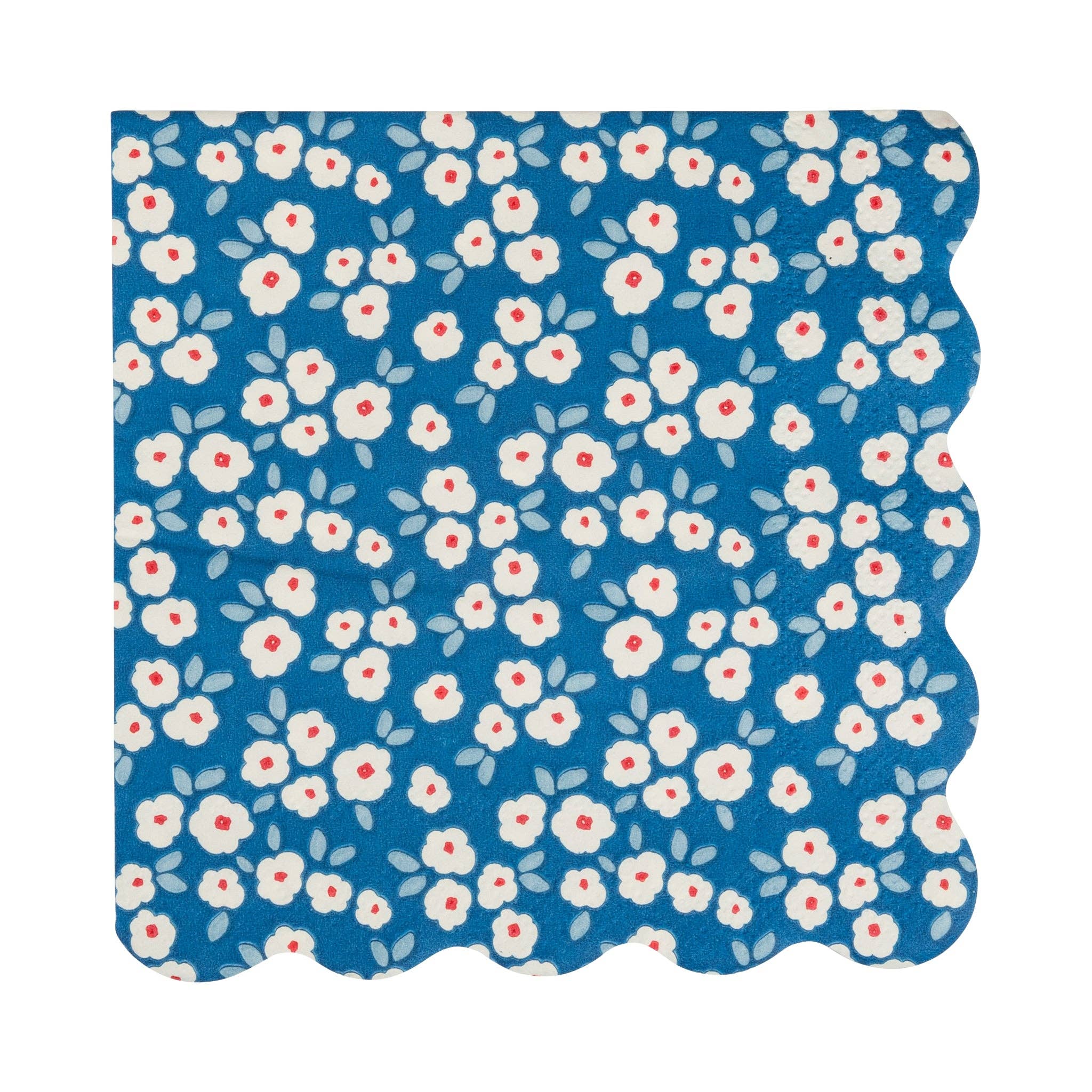 Assorted Floral Paper Cocktail Napkin Set