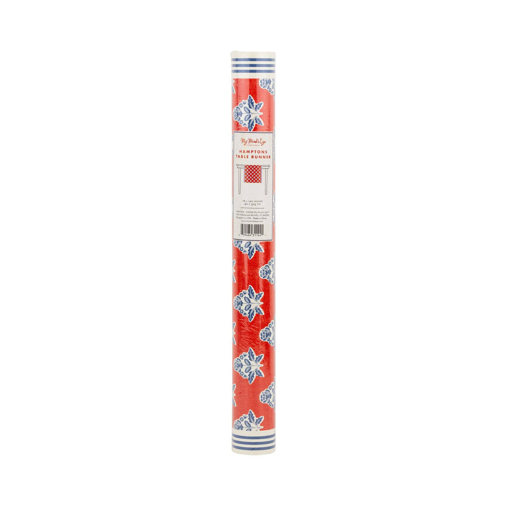 Floral Paper Table Runner