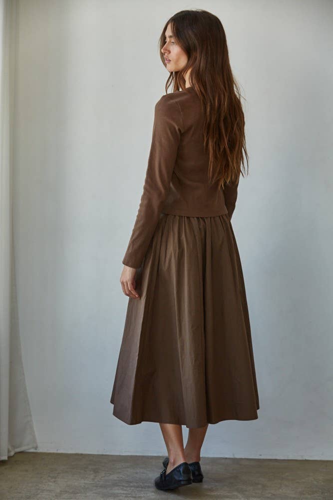 Knit Ribbed Cardigan