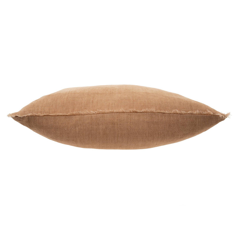 24x24 Lina Linen Pillow Terracotta