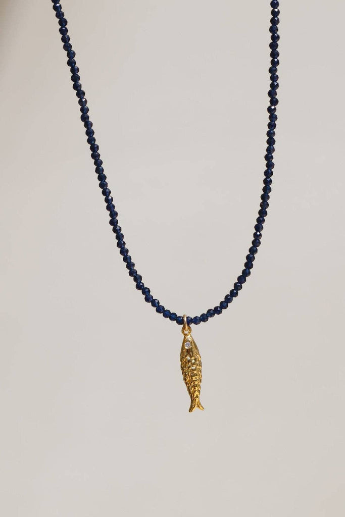 The Navy Summer Luck Necklace