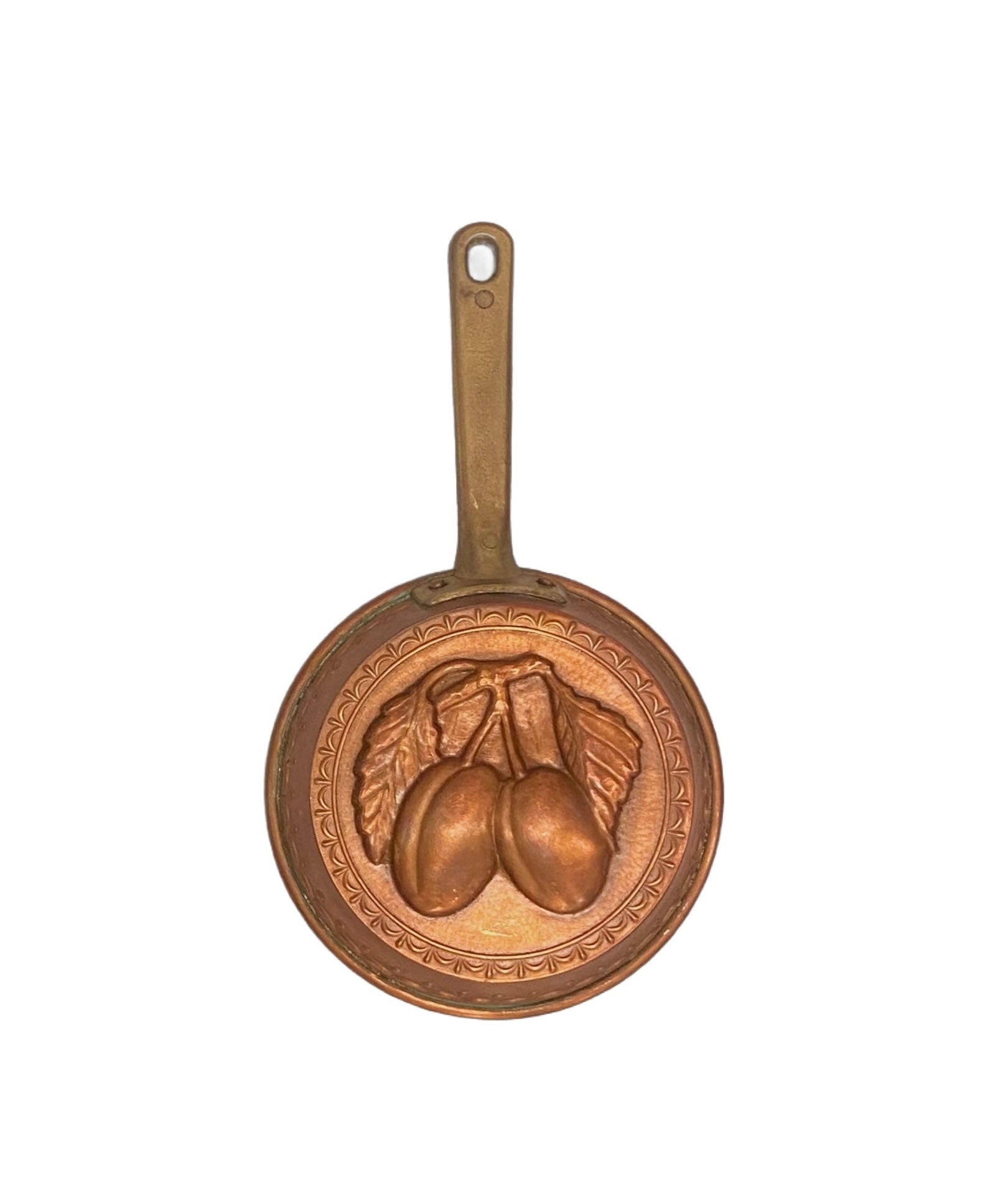 French Copper Peach Mold