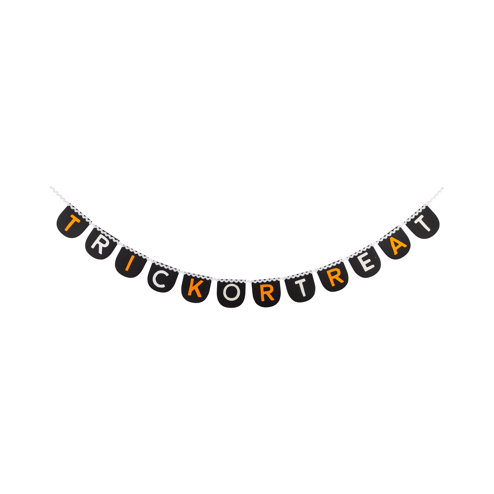 Trick or Treat Felt Banner