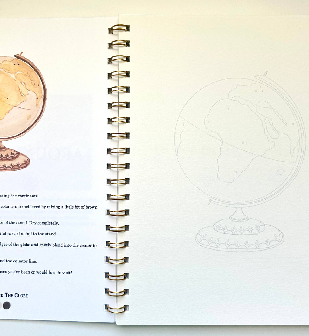 Travelers Watercolor Workbook