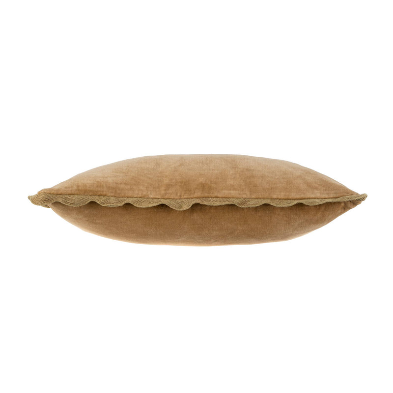 Velvet Scallop Pillow