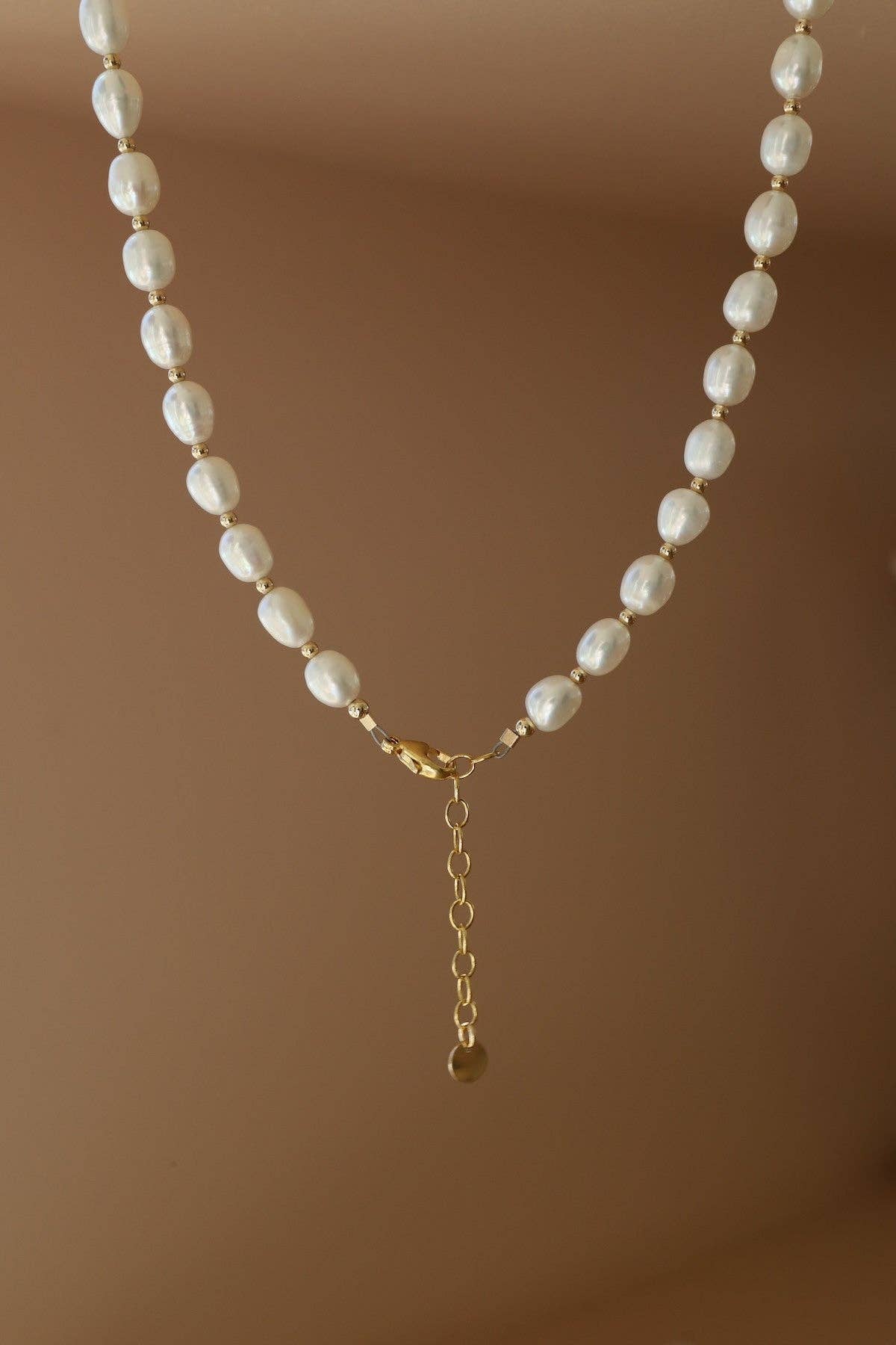 Laguna Rice Pearl Necklace