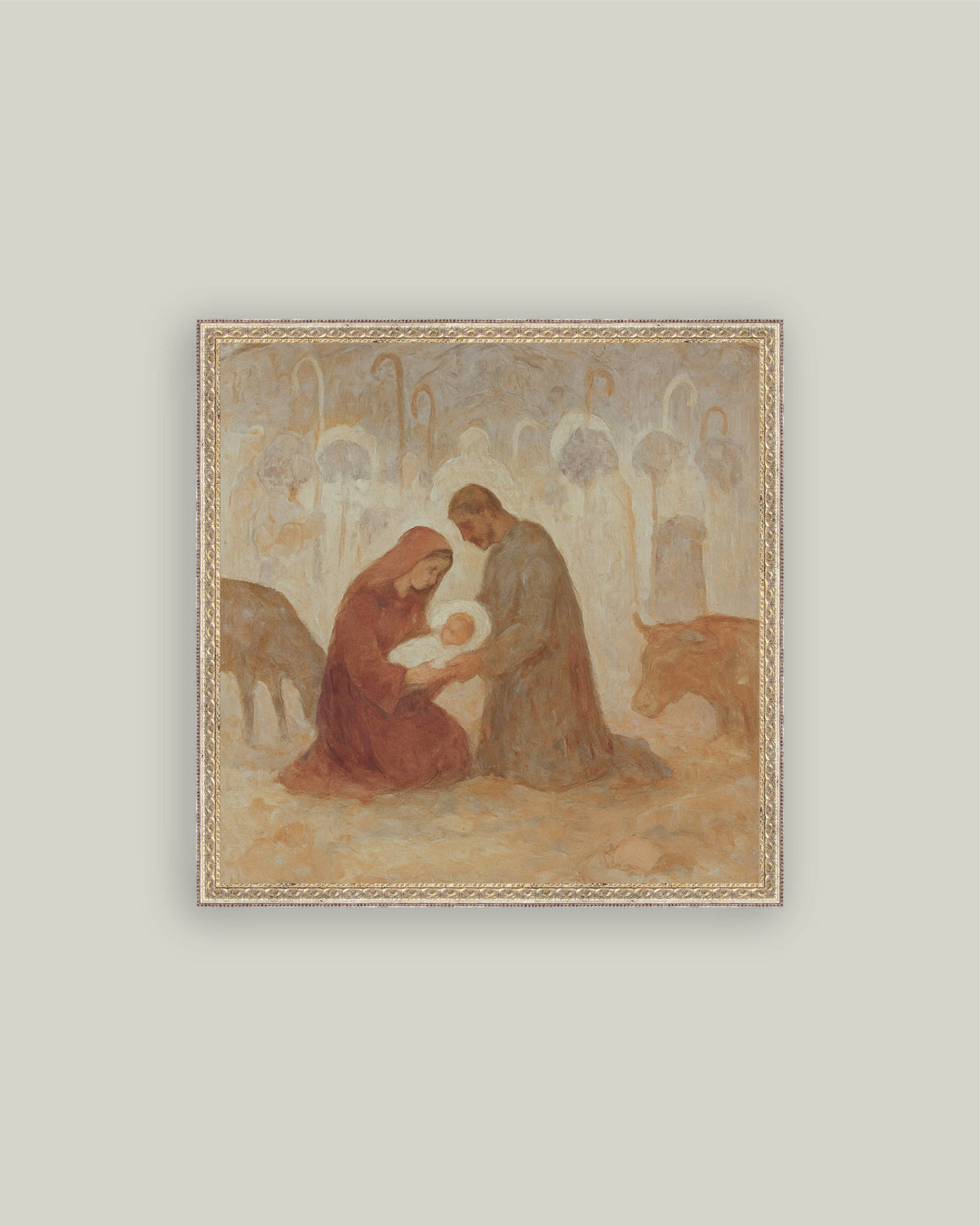 The Birth of Christ Nativity Art