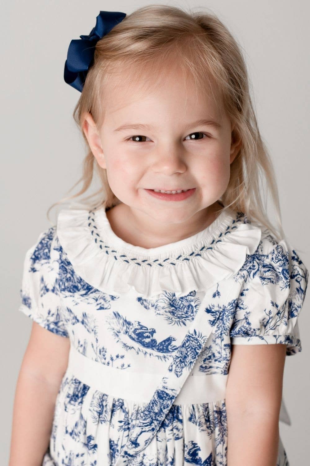 GENEVIEVE smocked dress