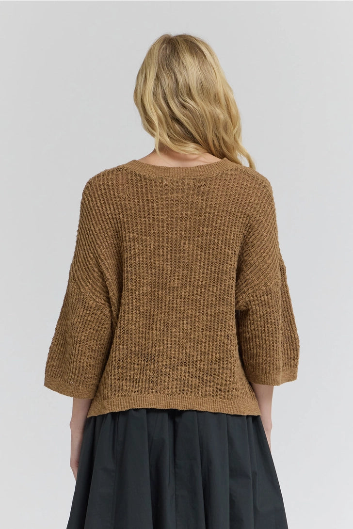 Textured Knit Tee