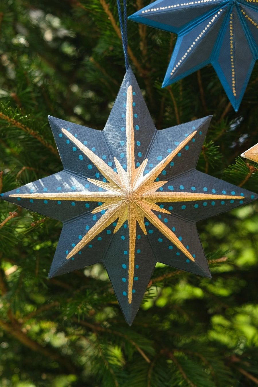 Twinkling Star Paper Ornament