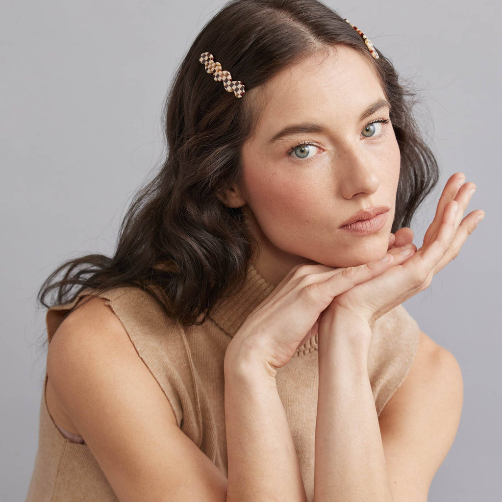 Eco Cloud Wave Slide Hair Pin