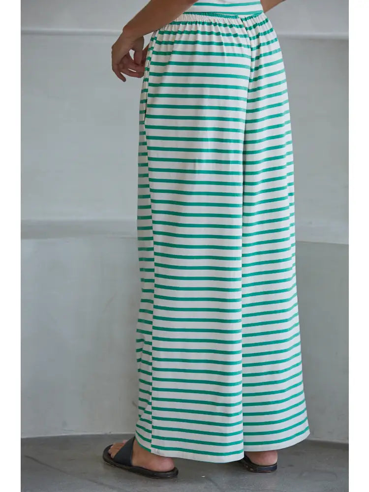 Spandex Striped Pants