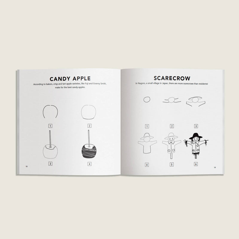Fall Things: How to Draw Books for Kids