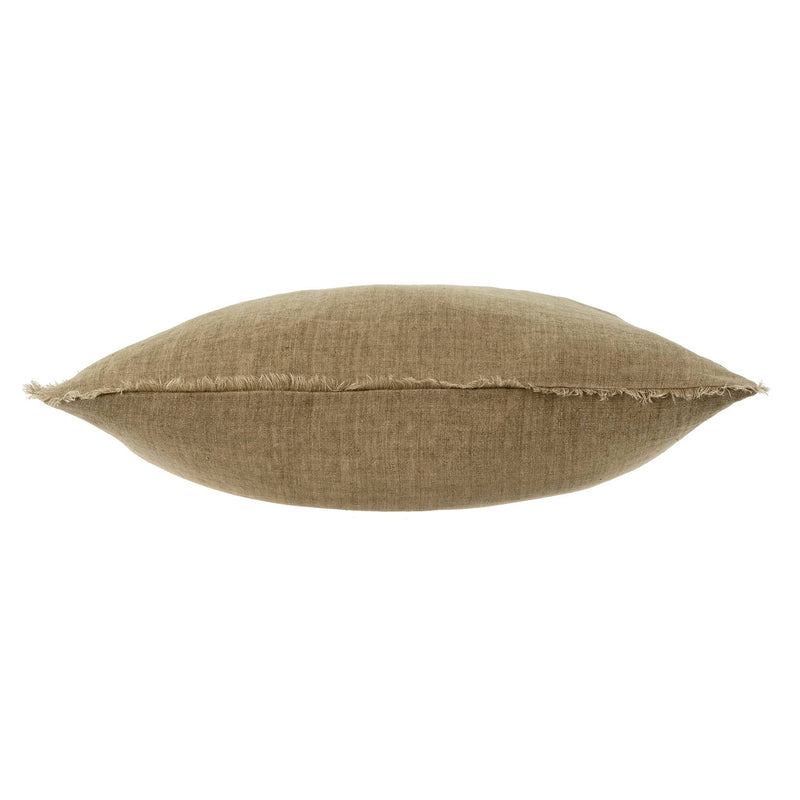 24x24 Lina Linen Pillow Fennel