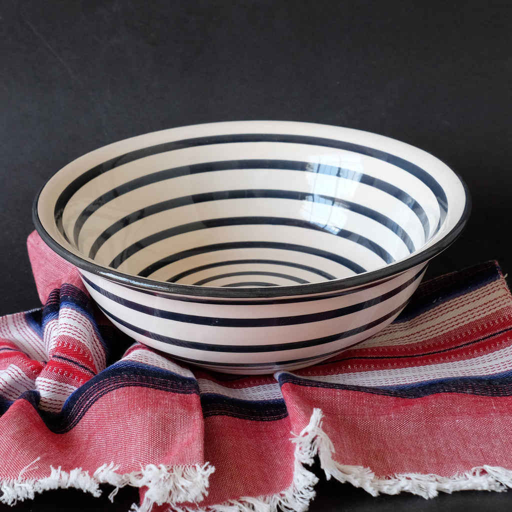 Black Stripe Bowl