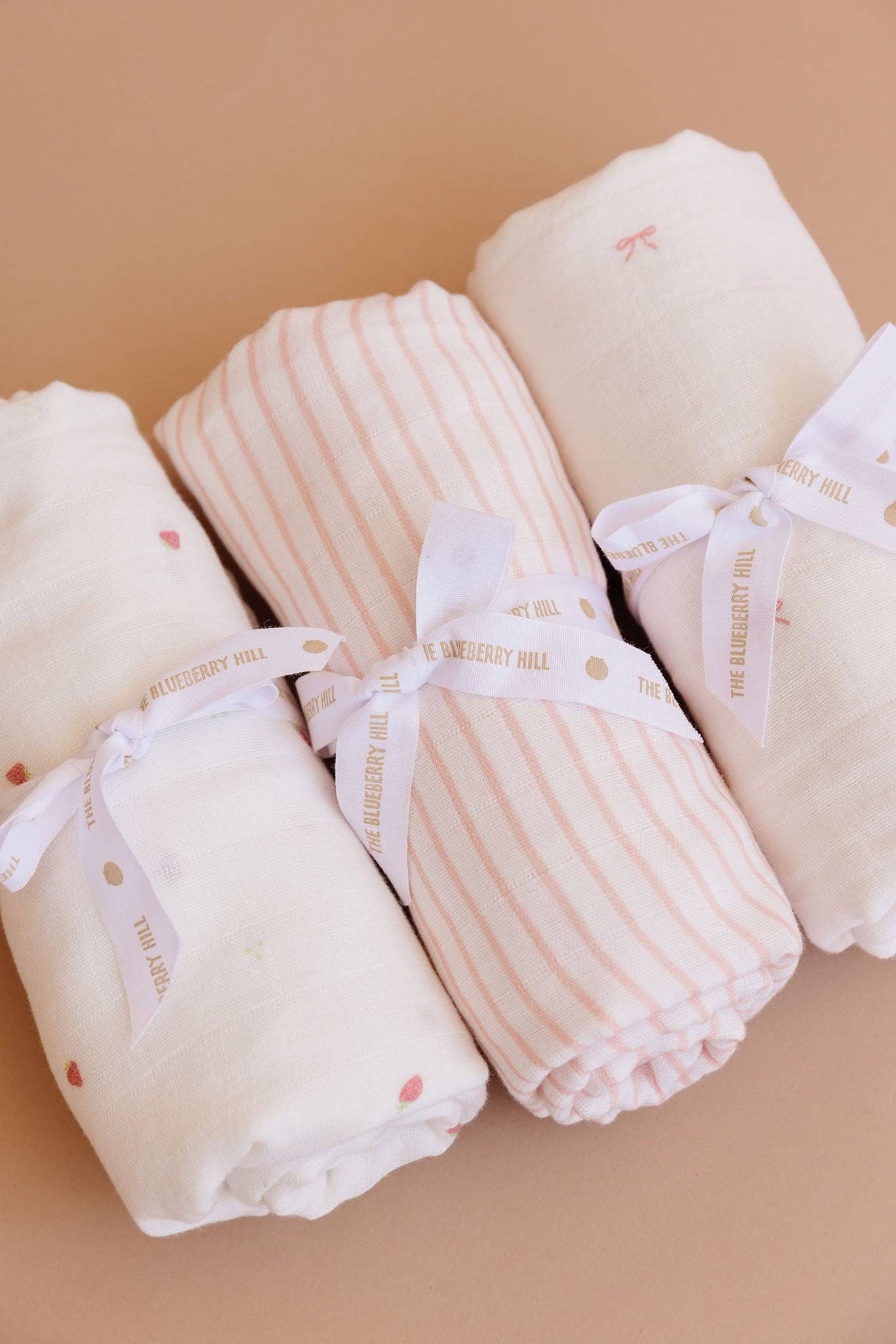 Pink Stripe Swaddle