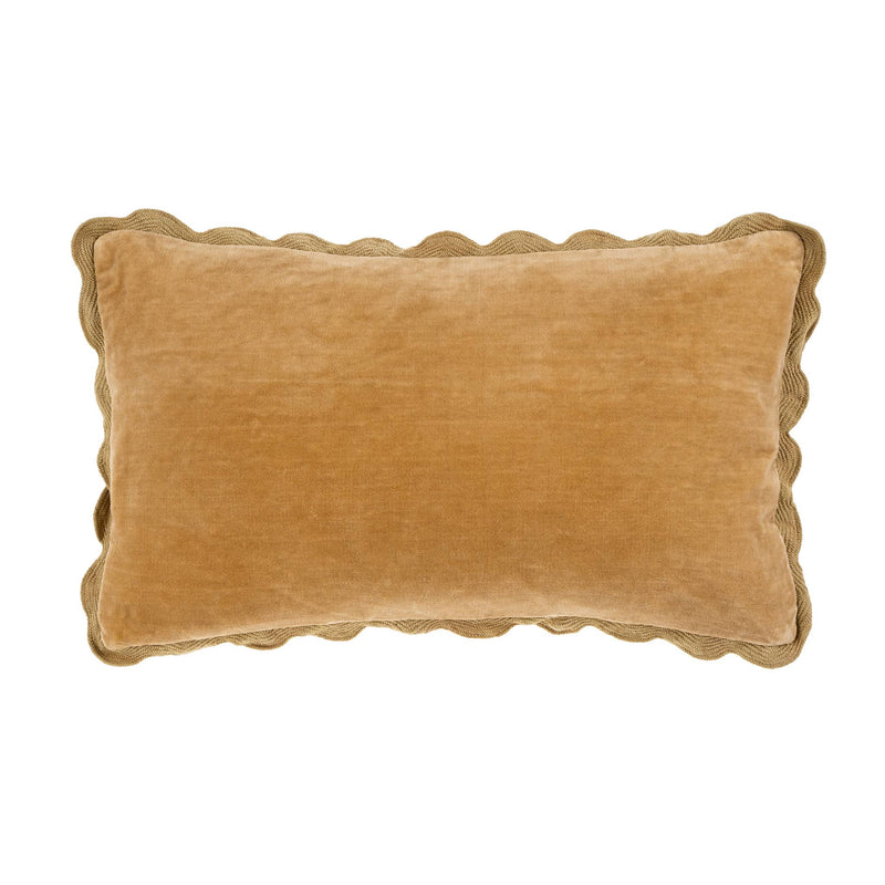 Velvet Scallop Pillow