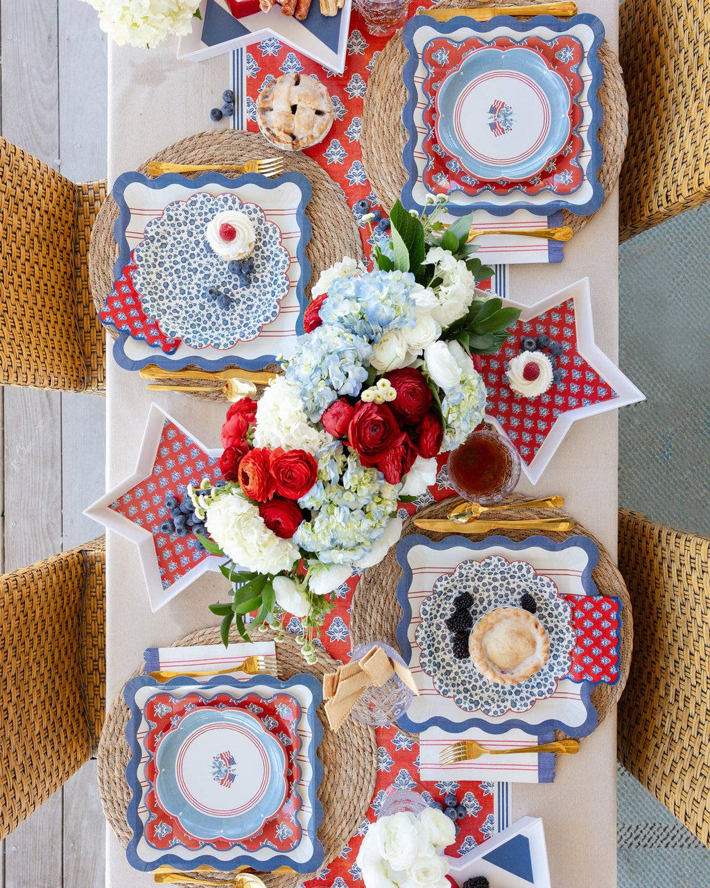 Stacking Stars Bamboo Tray