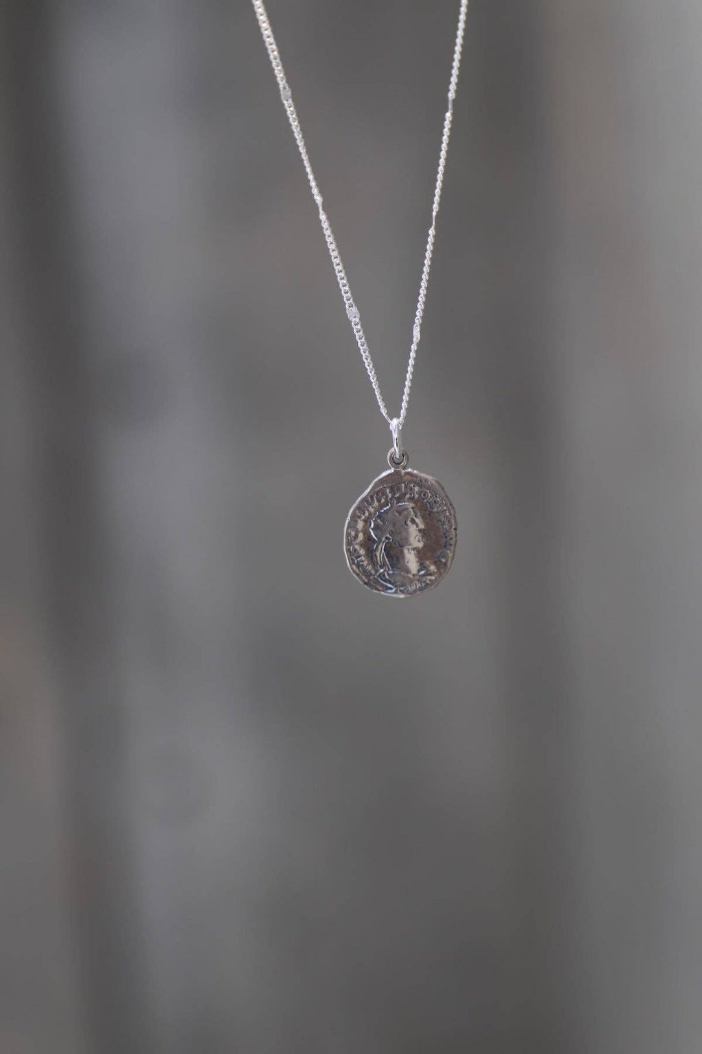 Positano Sterling Coin Necklace