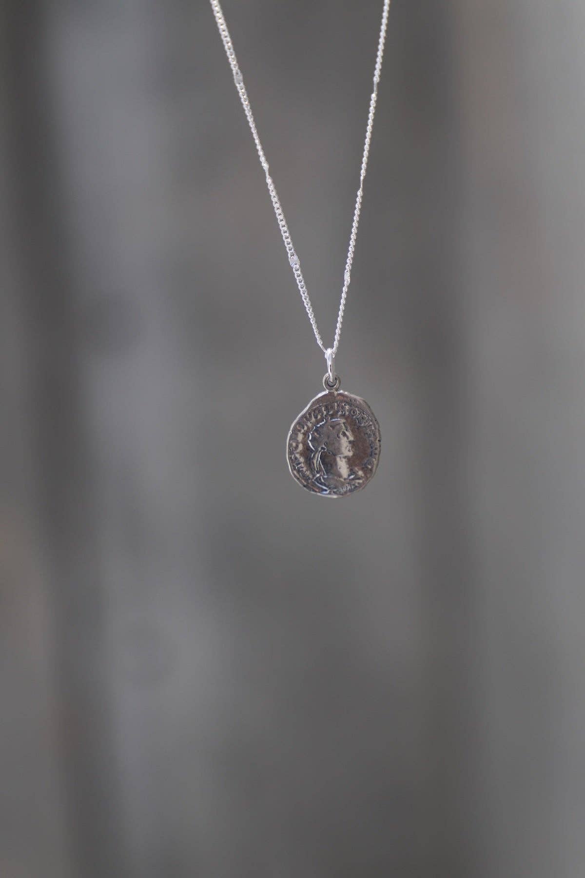 Positano Sterling Coin Necklace