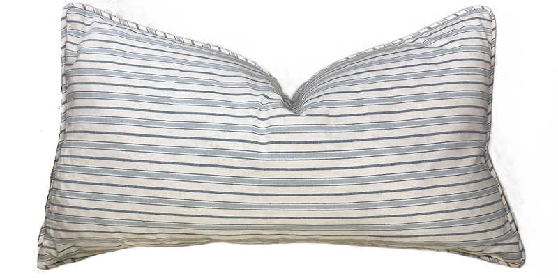 Nantucket Stripe Pillow with Insert