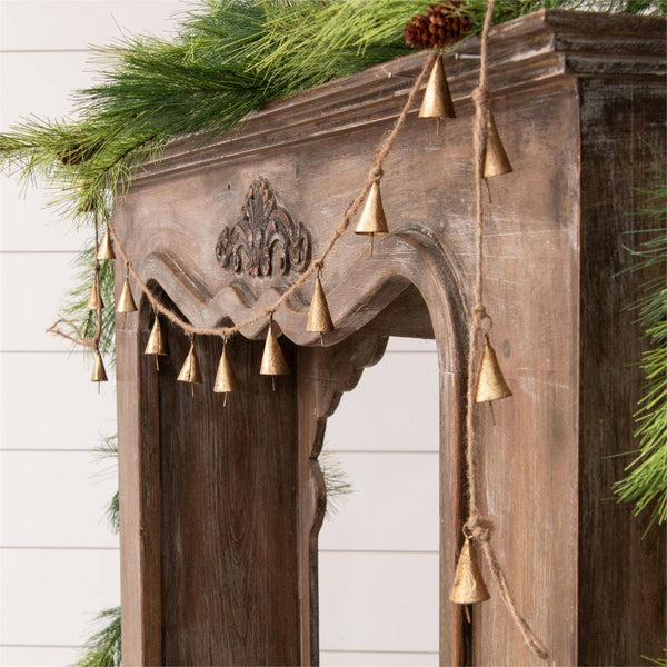 Gold Tone Mini Bell Garland
