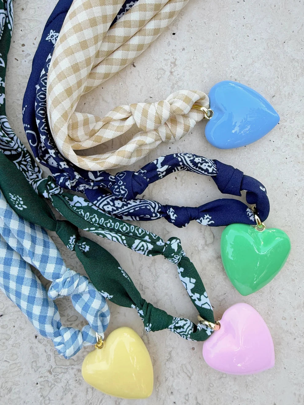 Puffy Glossed Heart Charm