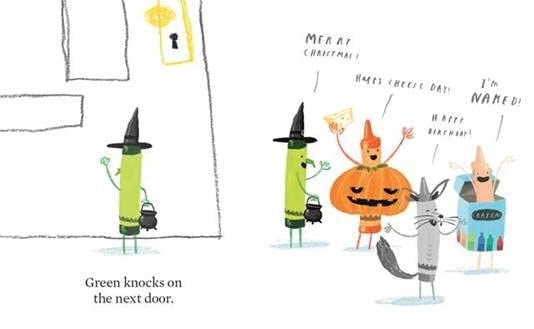 The Crayons Trick or Treat (The Crayons Celebrate)