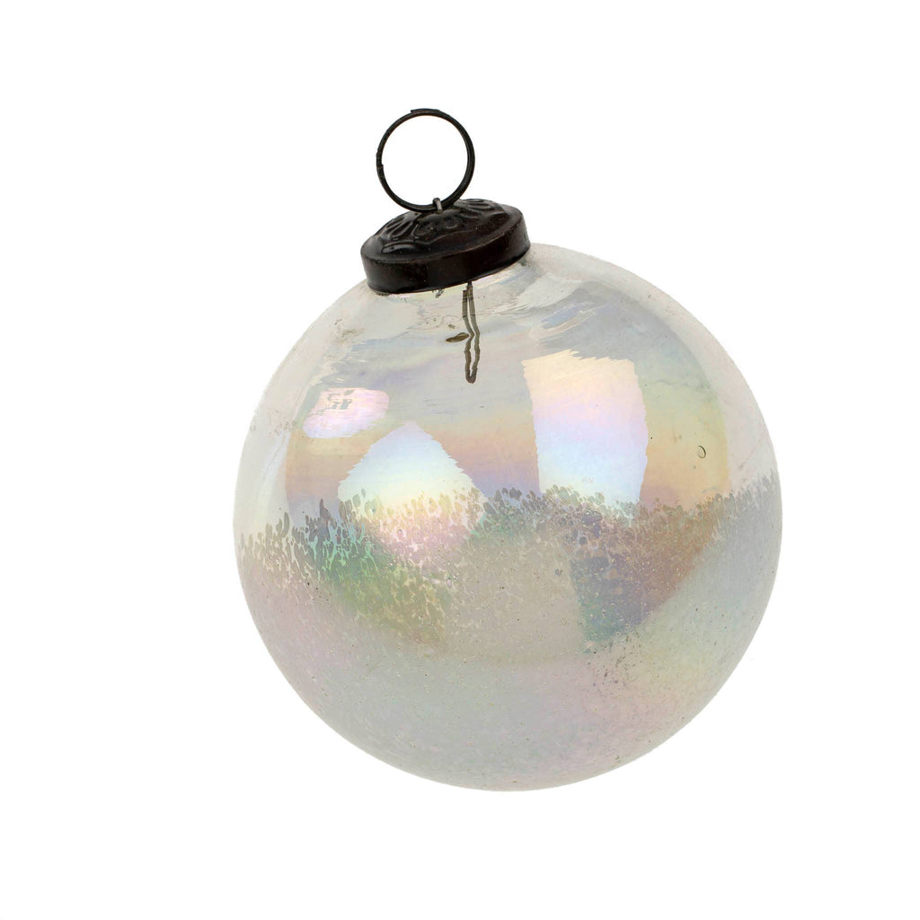 Iridescent Glass Ornament L