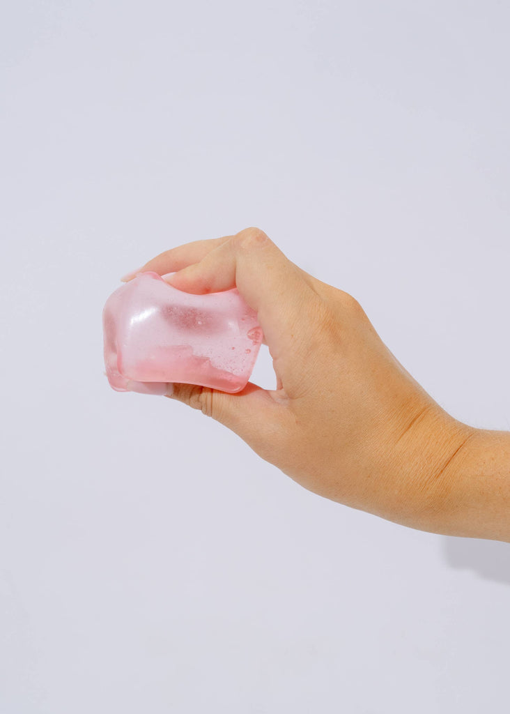 Jelly-Filled Squeeze Cube Stress Toy