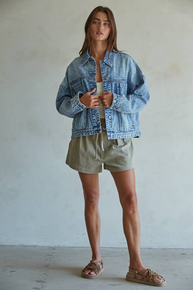 Washed Denim Jacket