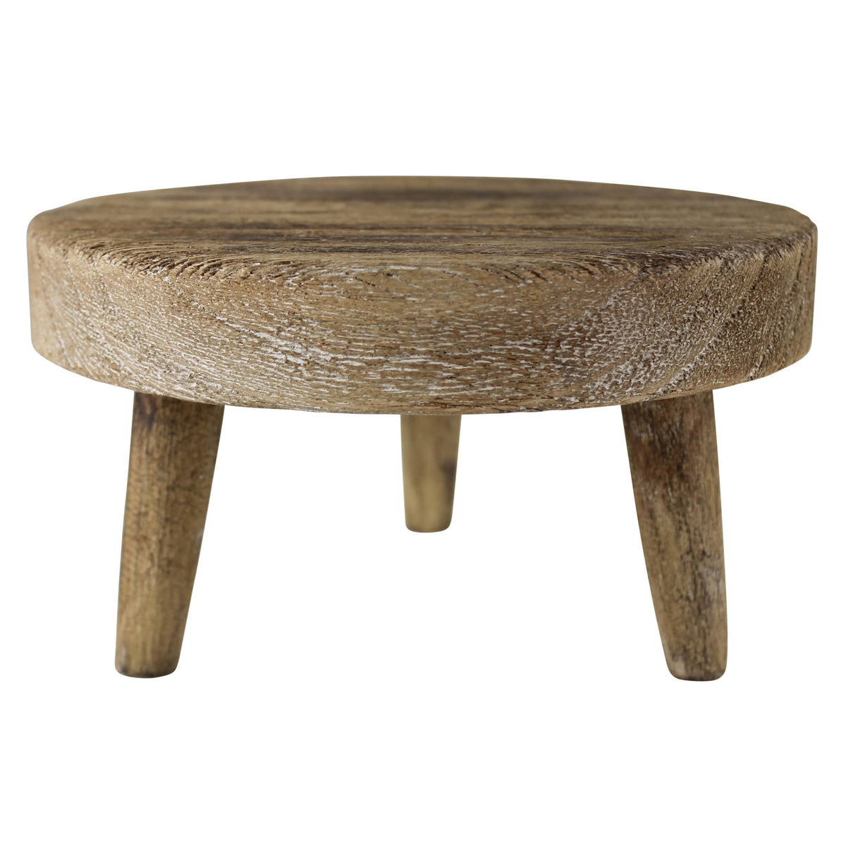 Wood Footed Riser 8"