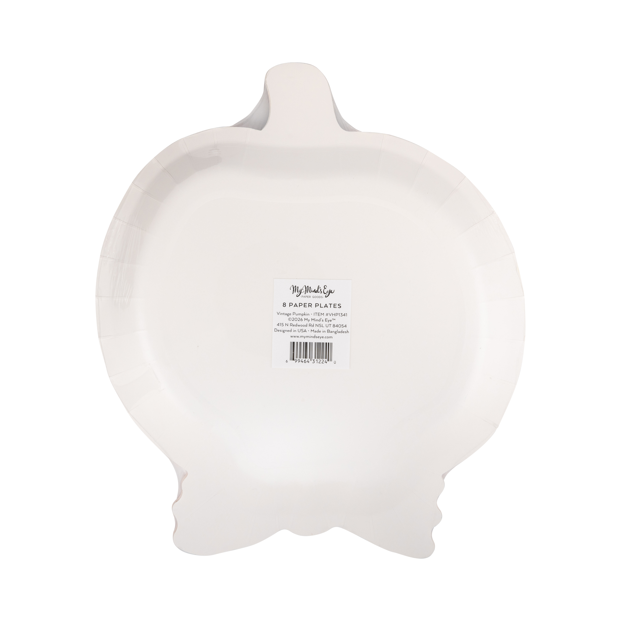 Vintage Pumpkin Paper Plates