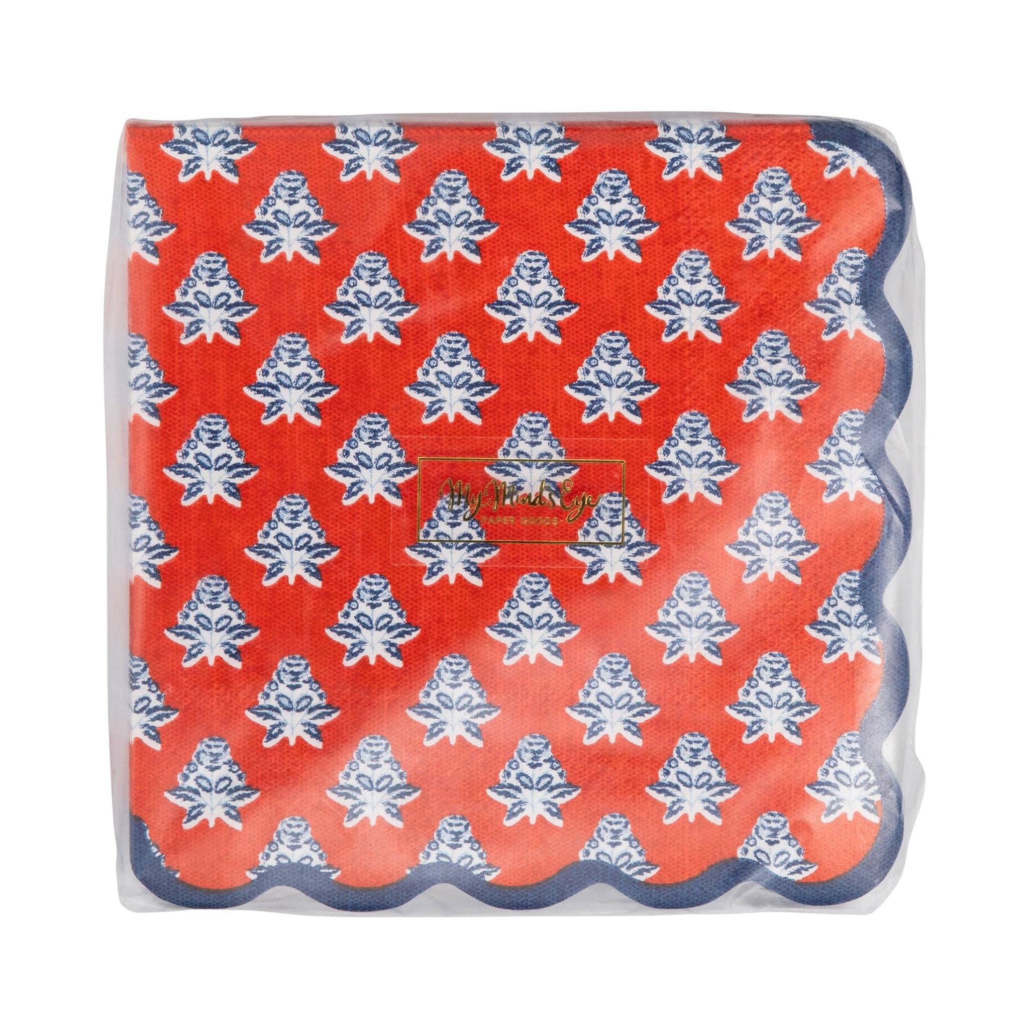 Floral Paper Cocktail Napkins