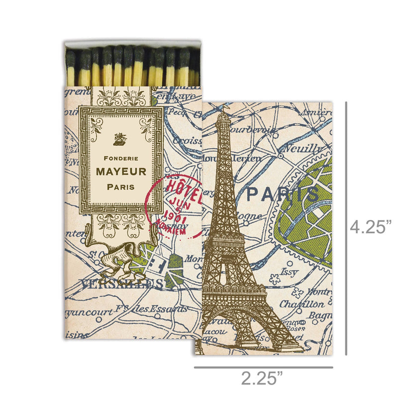 Matches - Map - Paris