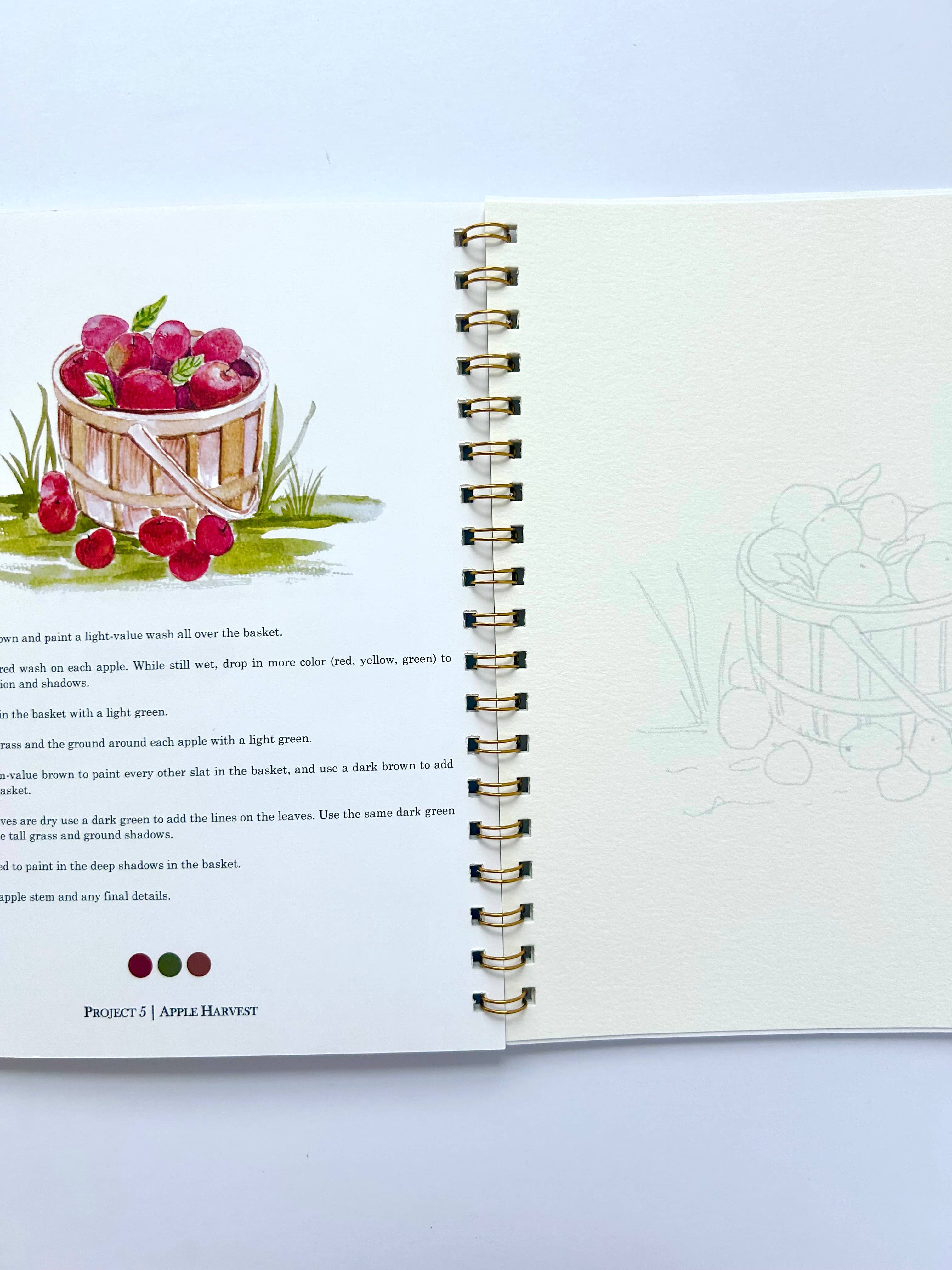 Autumn Watercolor Workbook