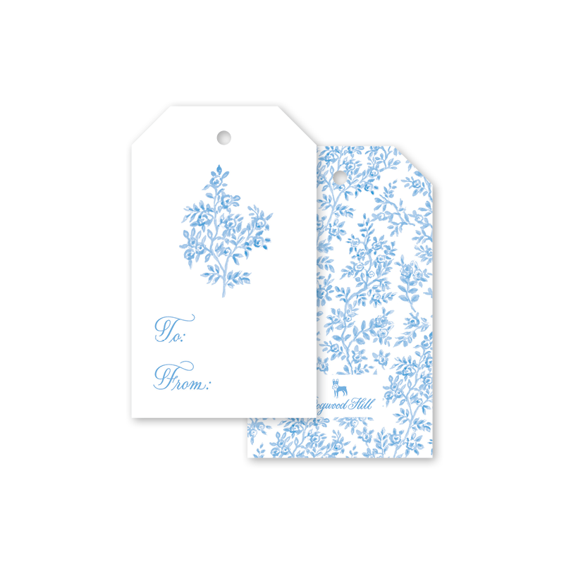 Spring Chinoiserie Gift Tags