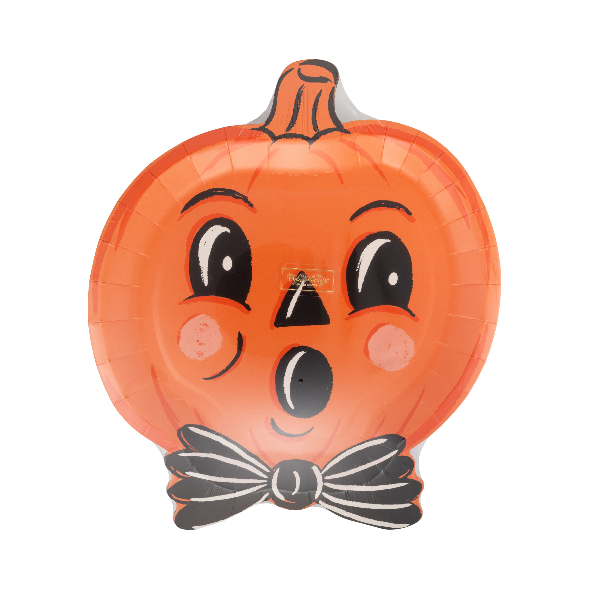Vintage Pumpkin Paper Plates