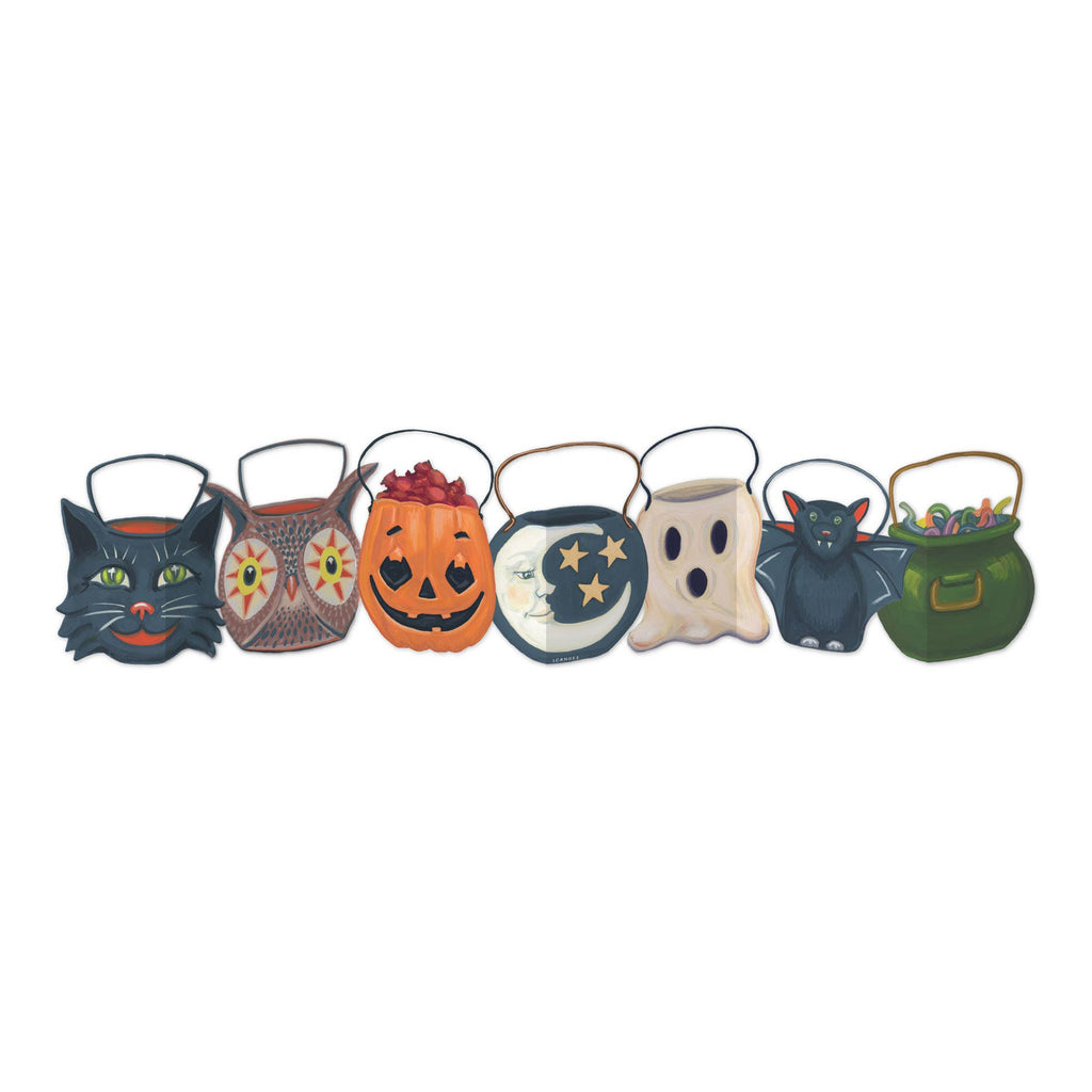 Spooky Sweets Halloween Accordion Greeting Card