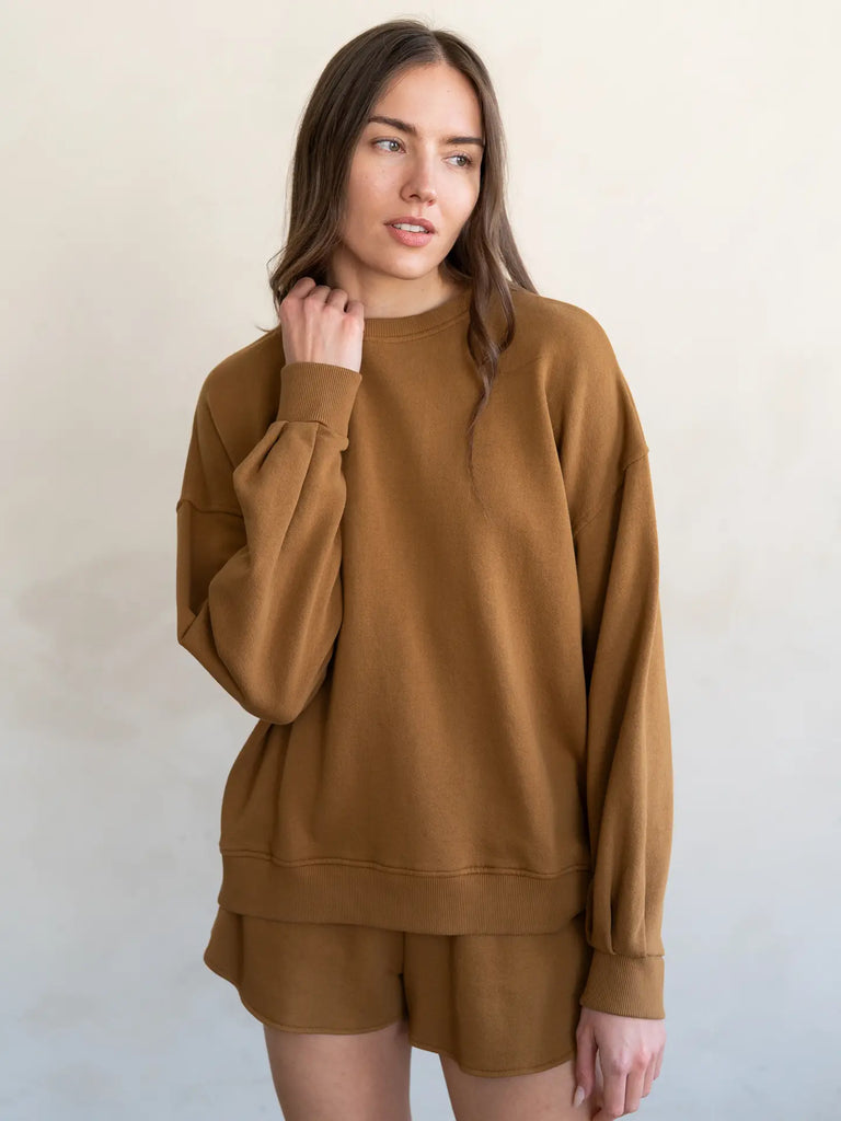 Classic Long Sleeve Crew Sweatshirt