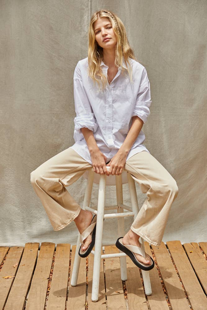 Button Down Collar Shirt