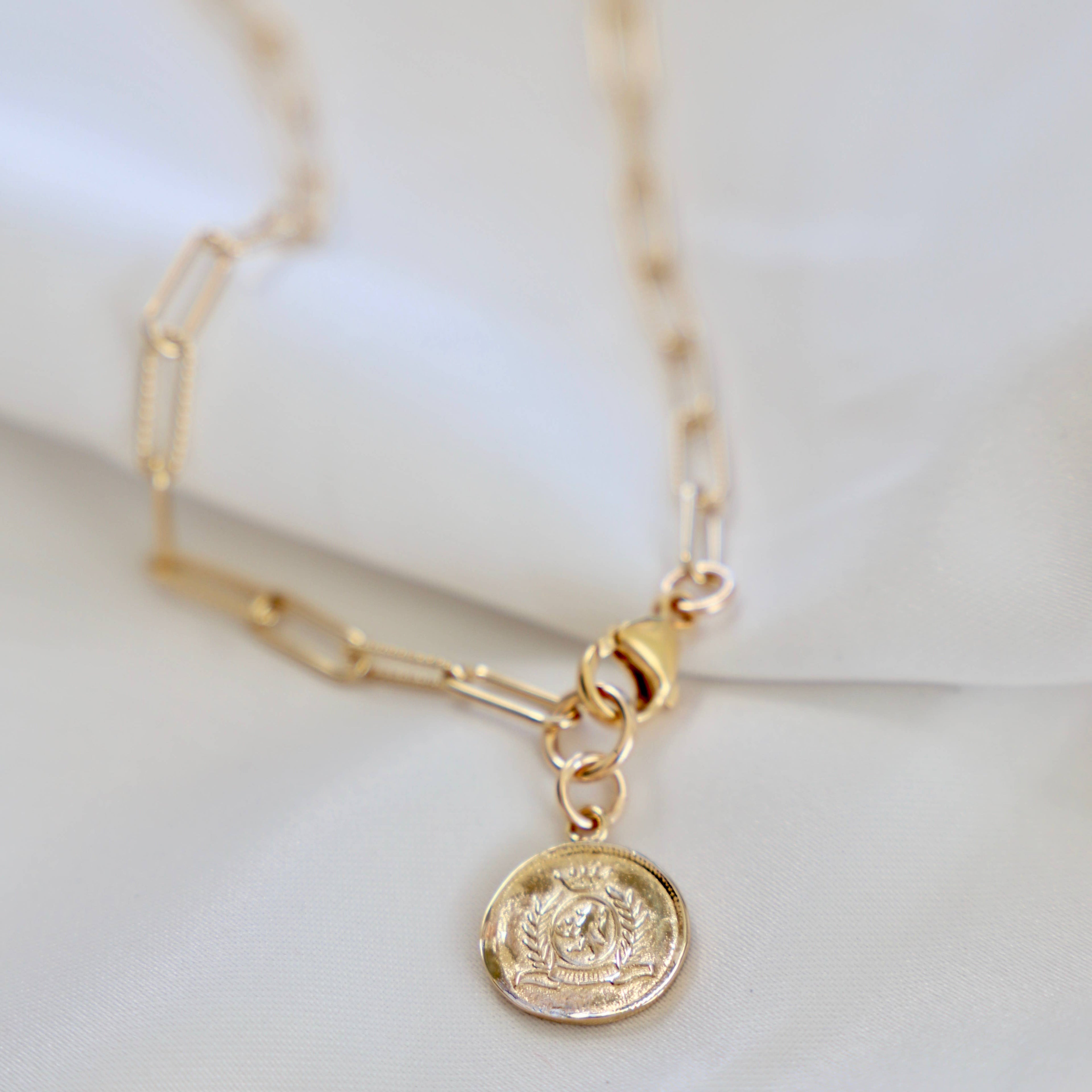 Lora Coin Necklace