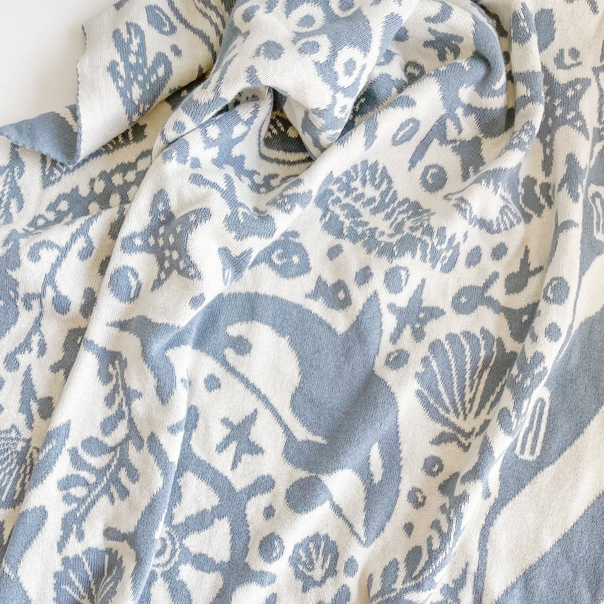 Nautical Summer Ocean Blanket