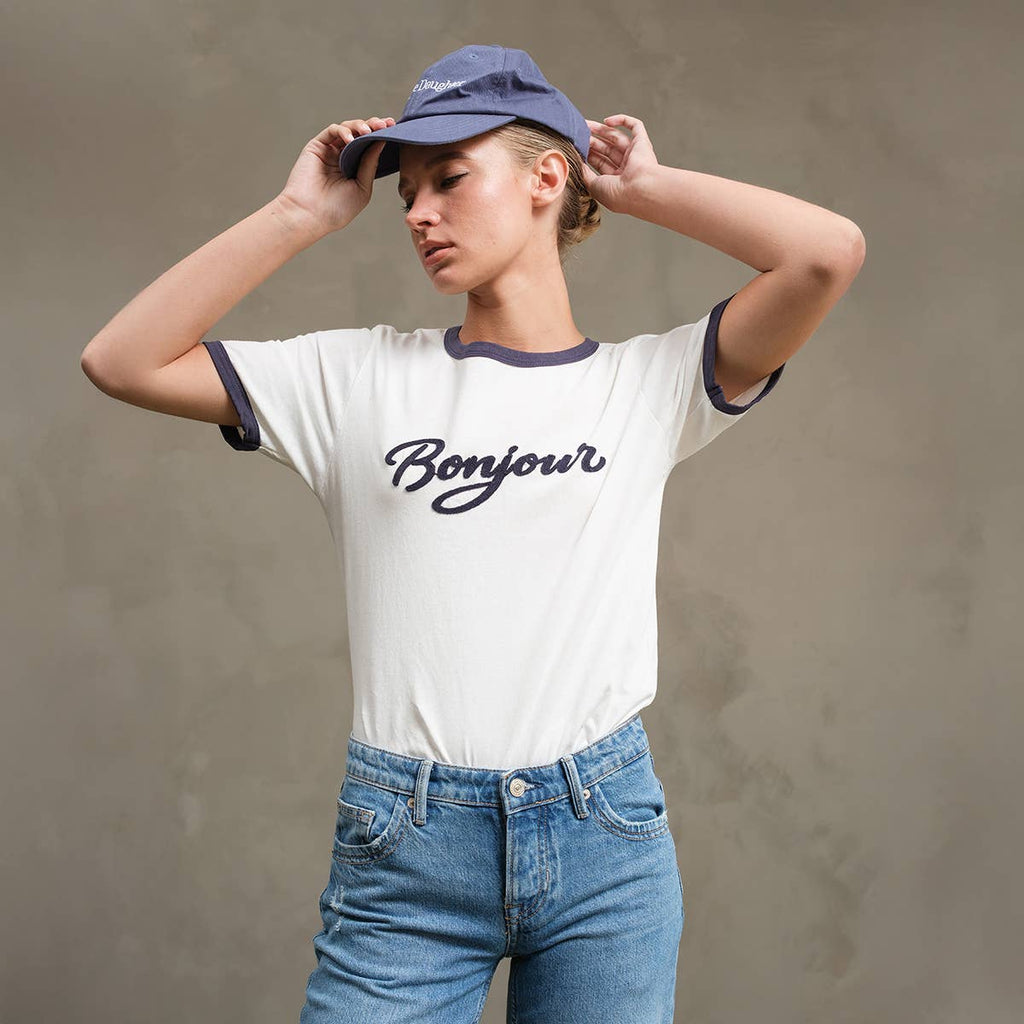 Bonjour Contrast Ringer Tee