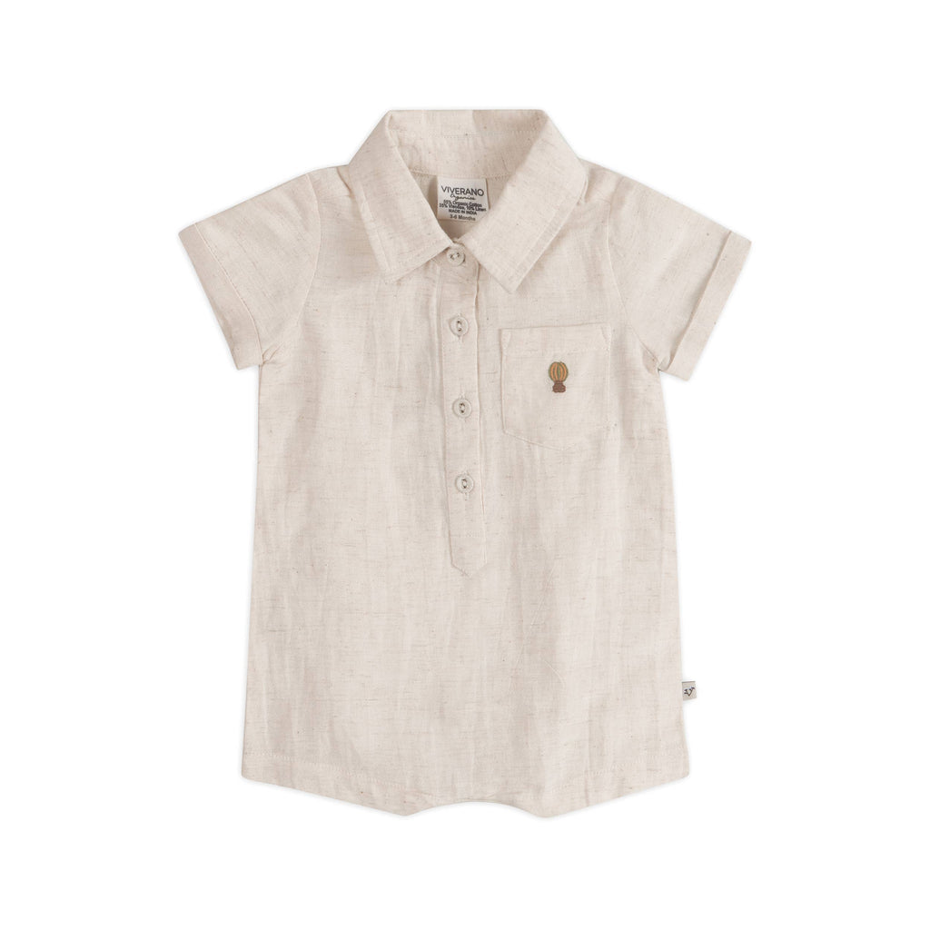 Sebastian Pocket Baby Romper