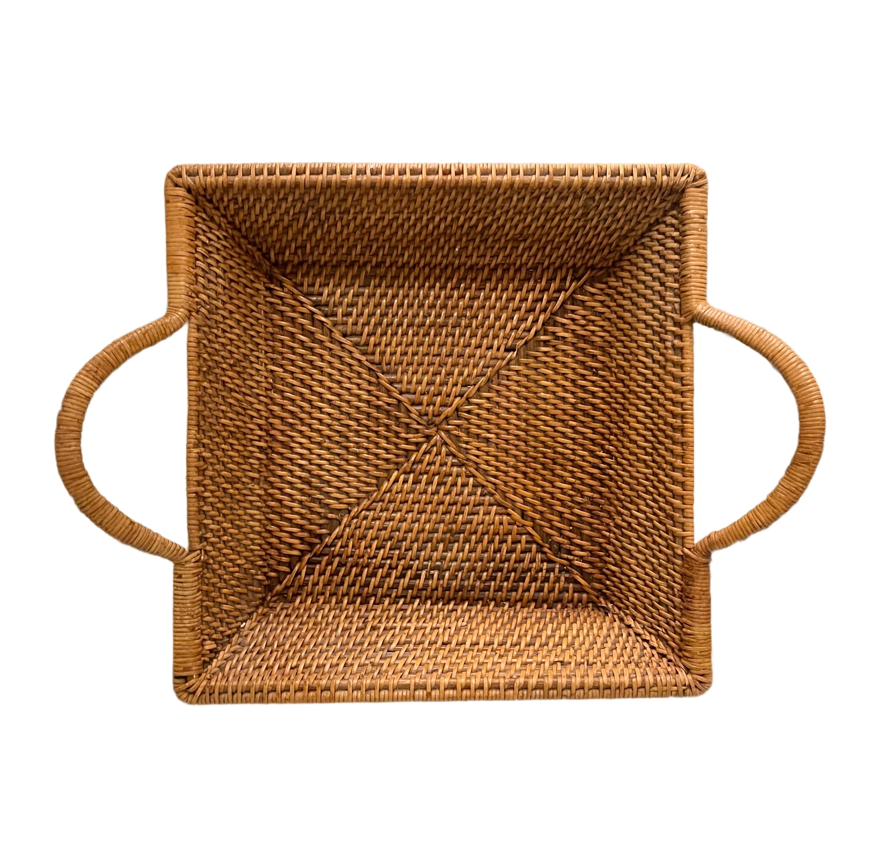 Woven Rattan Basket