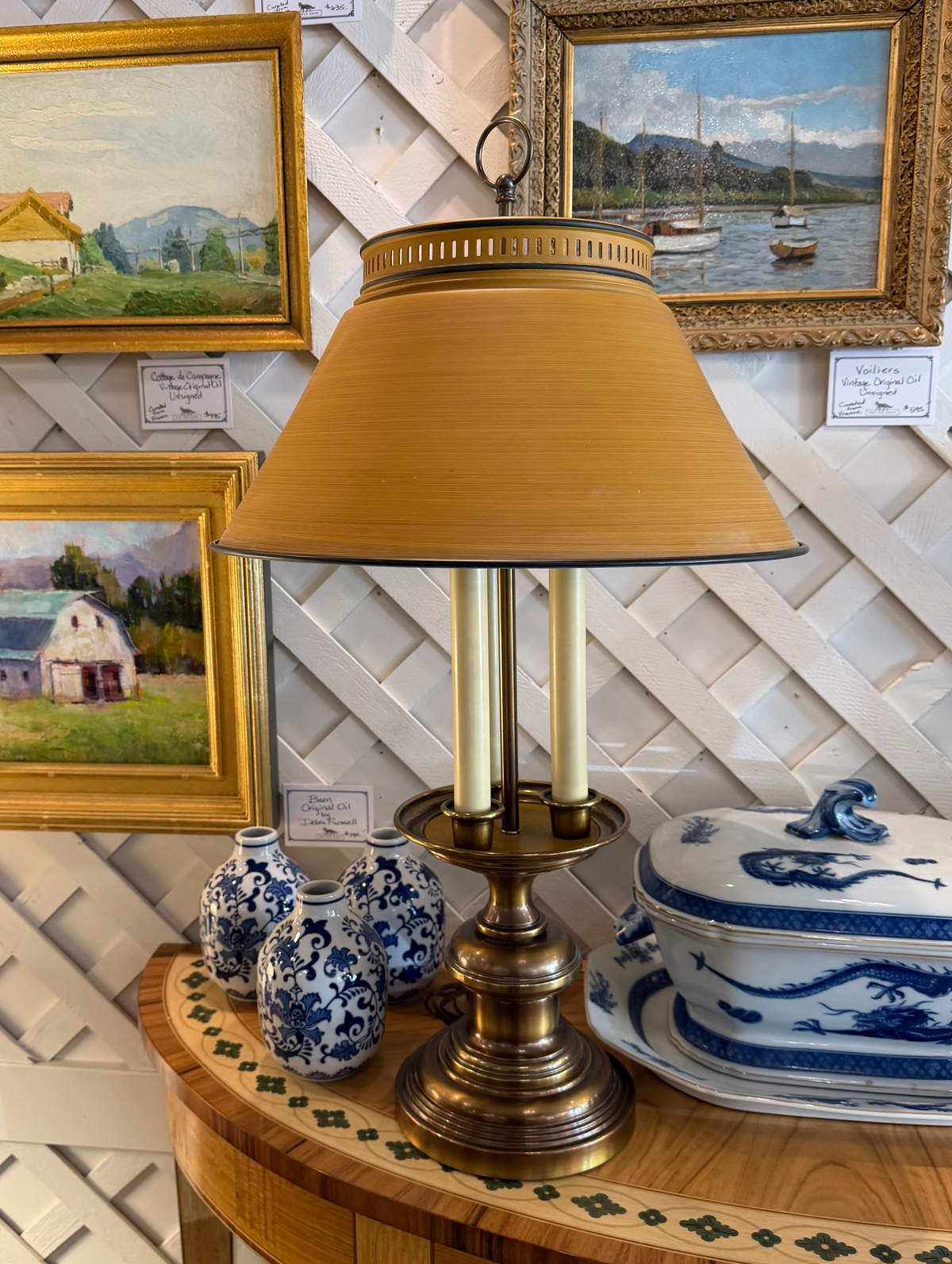 French Bouillotte Lamp