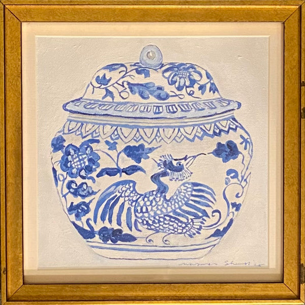 Blue and White Vase