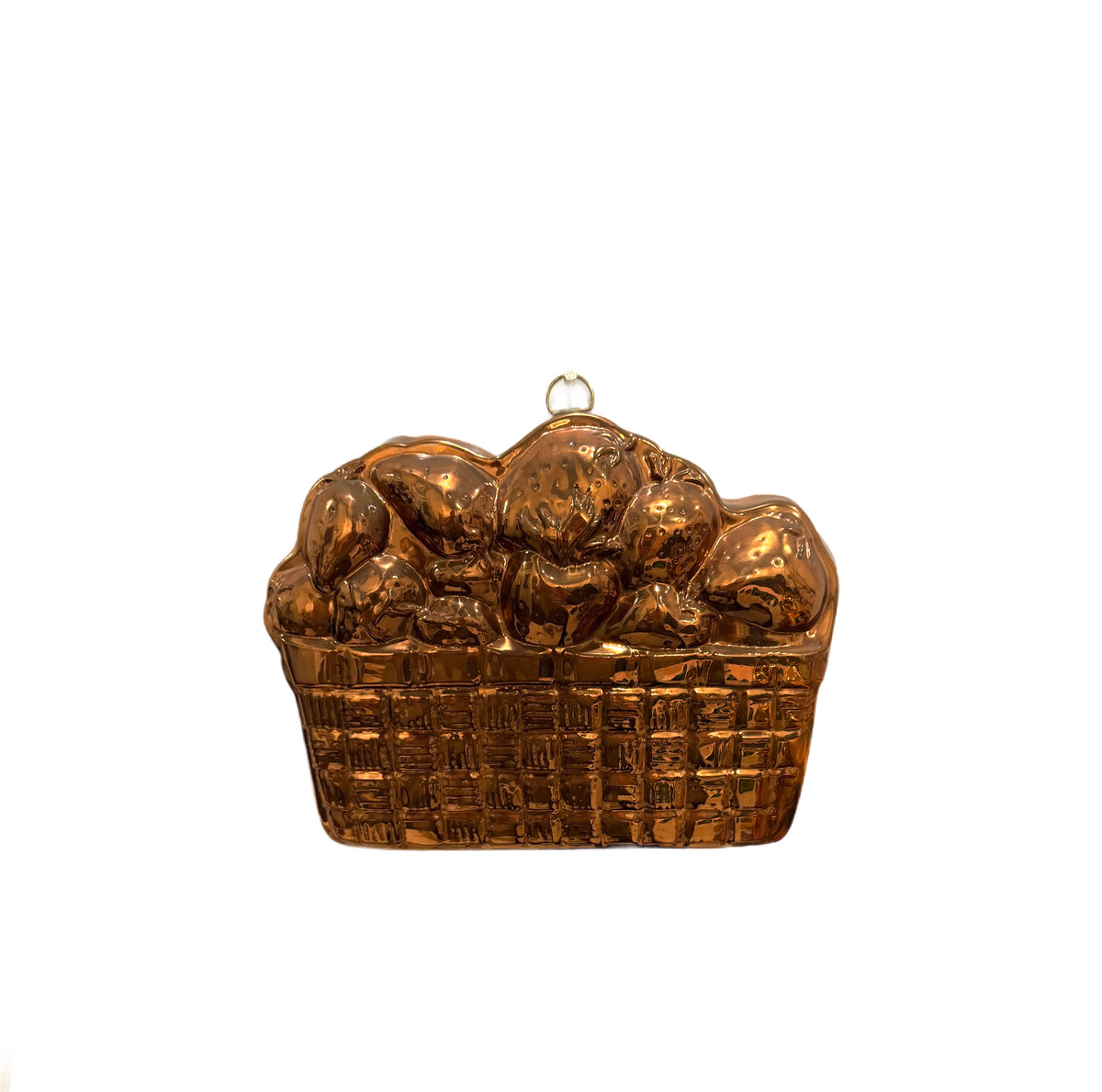 Copper Fruit Basket Mold